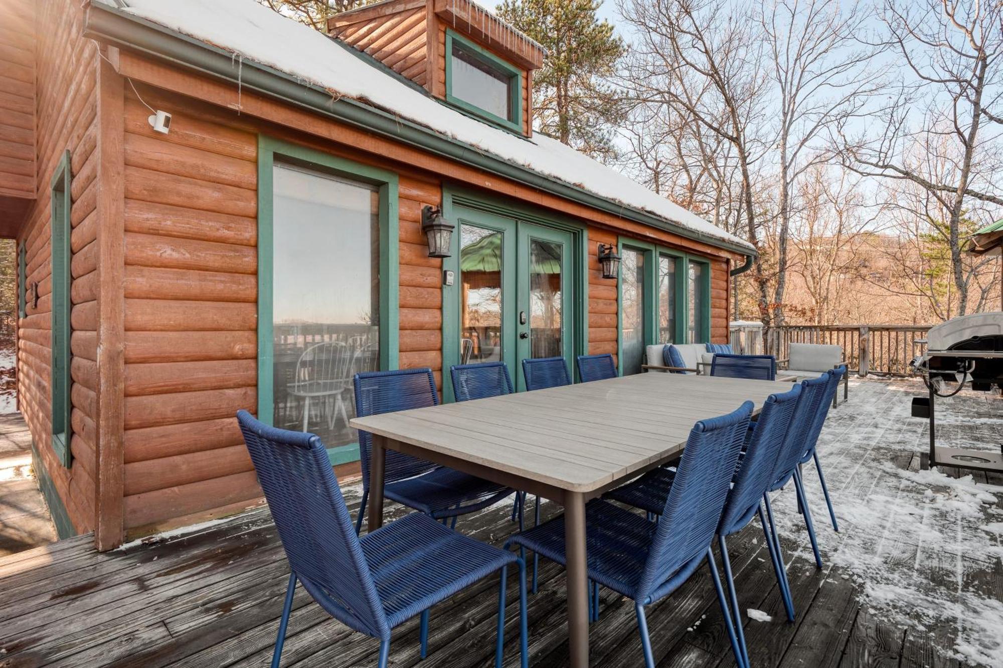 Fontana By Avantstay Gorgeous Mountain Cabin W Views Hot Tub Game Room Gatlinburg Exterior foto