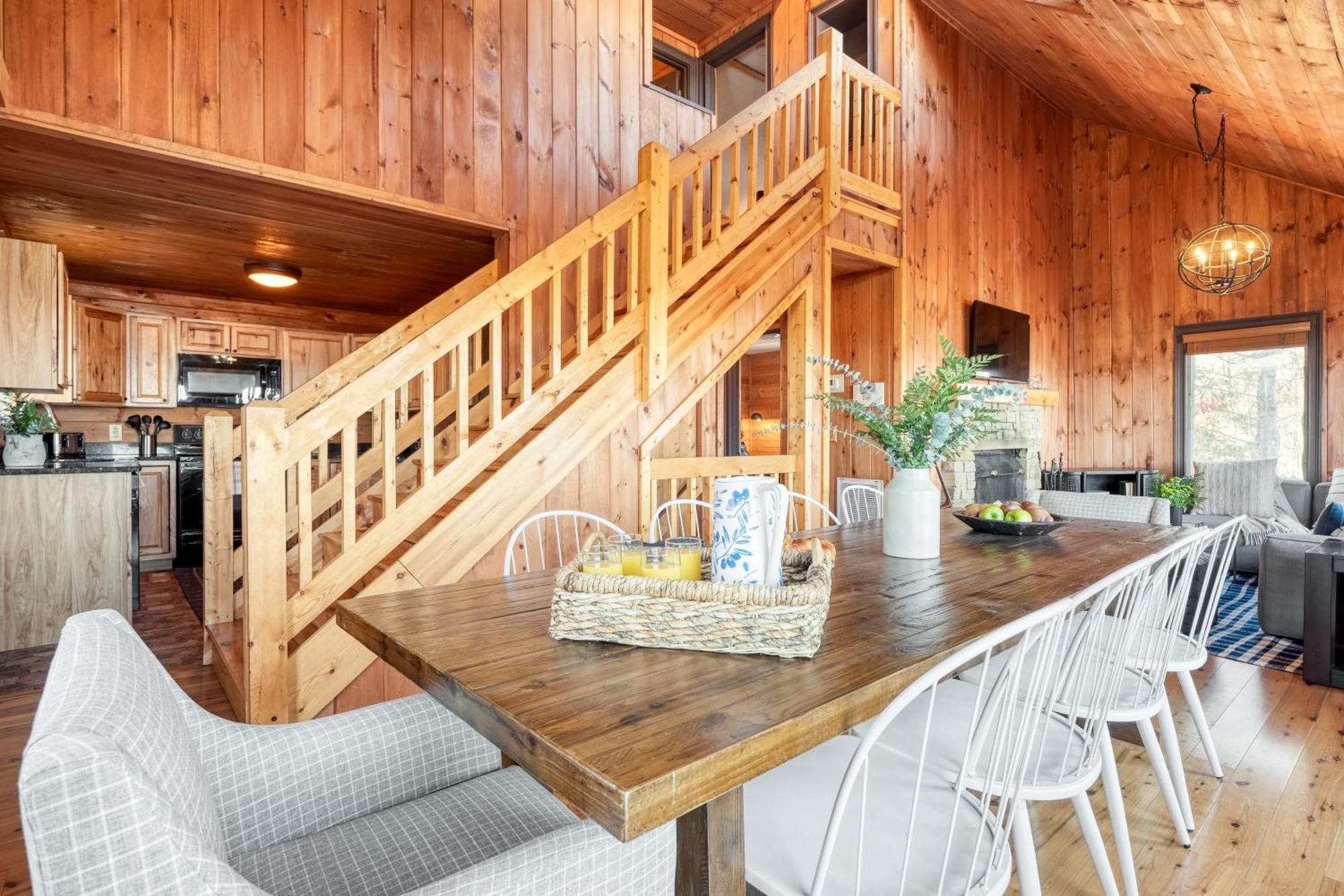 Fontana By Avantstay Gorgeous Mountain Cabin W Views Hot Tub Game Room Gatlinburg Exterior foto