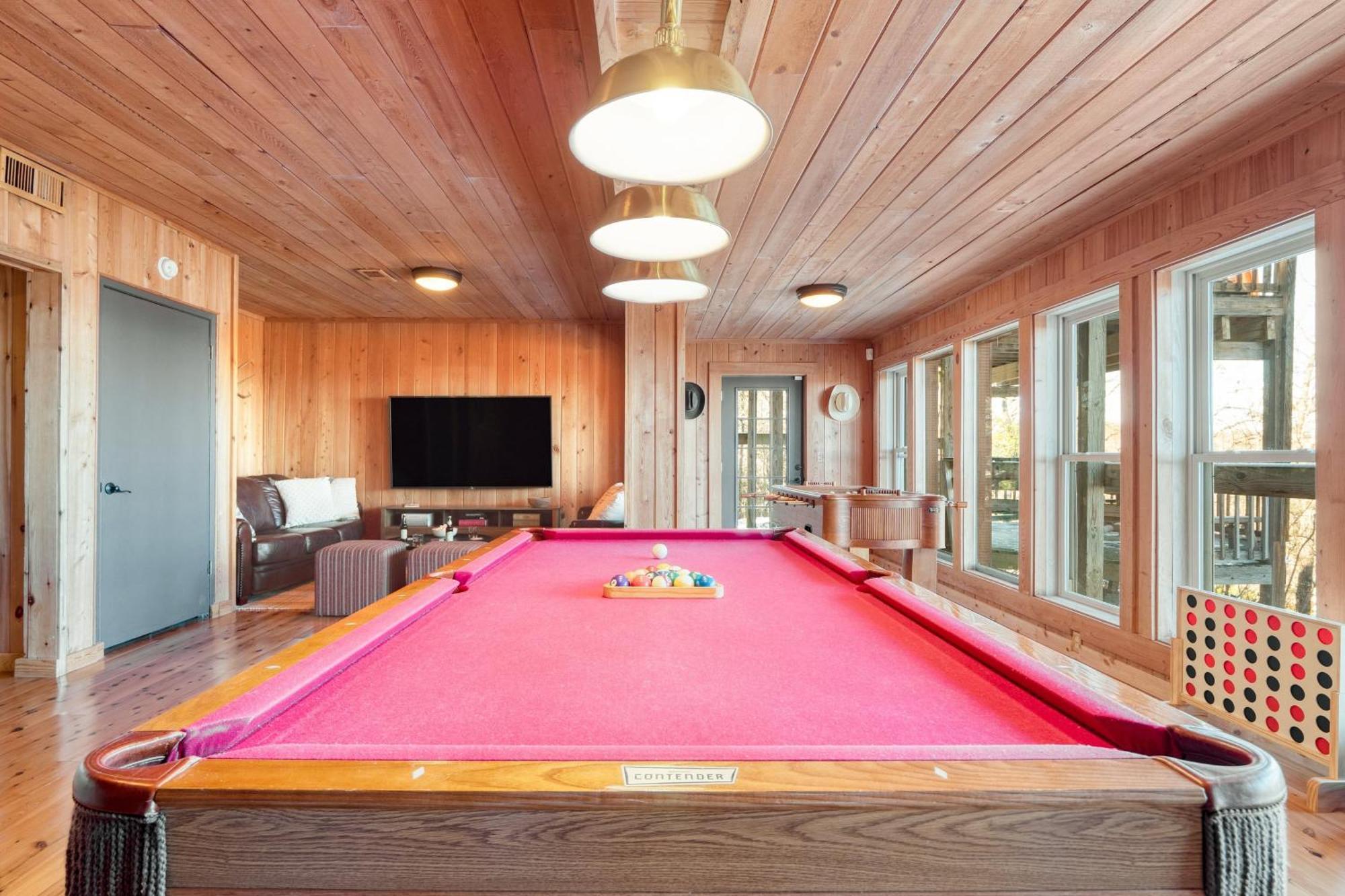 Fontana By Avantstay Gorgeous Mountain Cabin W Views Hot Tub Game Room Gatlinburg Exterior foto